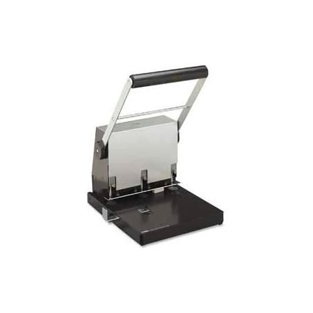 Carl Manufacturing Carl Heavy-Duty Three-Hole Punch, 300 Sheet Capacity, Gray 63300